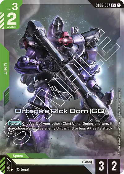 #007 Ortega's Rick Dom (GQ)