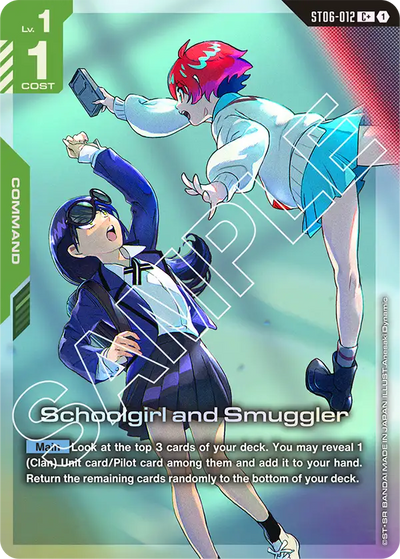 #012 Schoolgirl and Smuggler