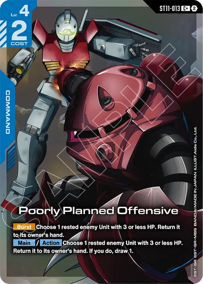 #013 Poorly Planned Offensive