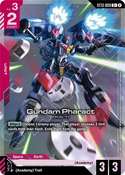 #009 Gundam Pharact