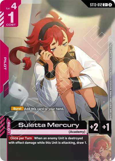 #012 Suletta Mercury