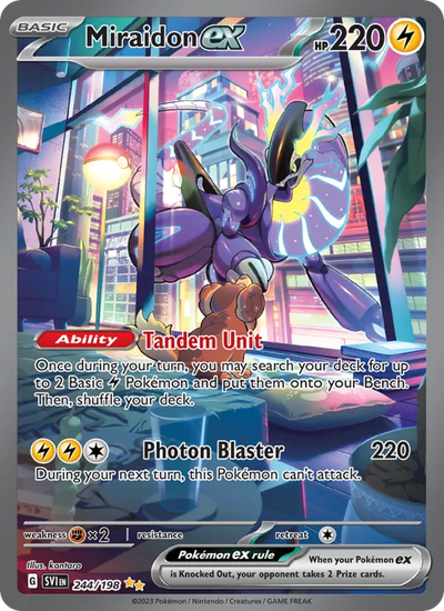 #244 Miraidon ex