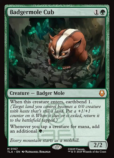 #167 Badgermole Cub