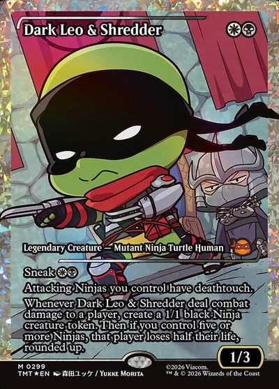 #299 Dark Leo & Shredder