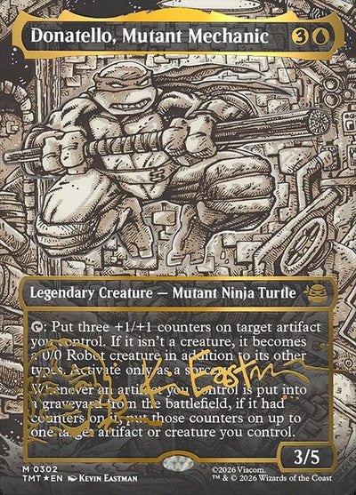 #302 Donatello, Mutant Mechanic