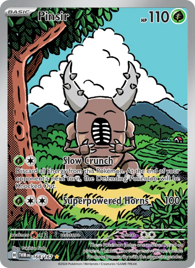 #168 Pinsir