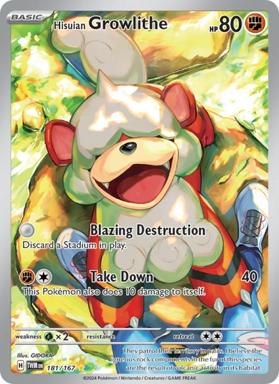 #181 Hisuian Growlithe