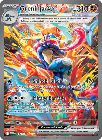 #214 Greninja ex