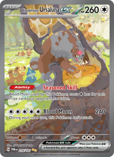 #216 Bloodmoon Ursaluna ex