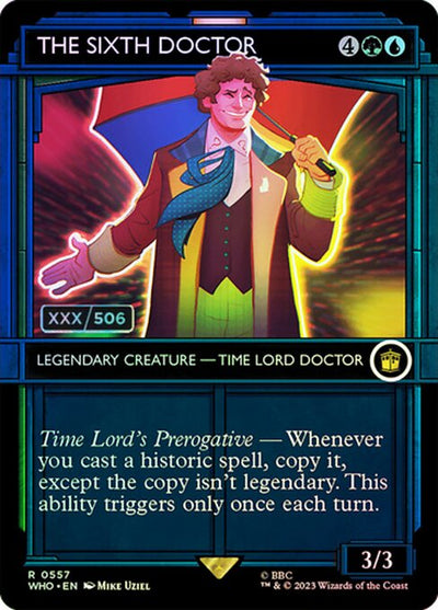#557z The Sixth Doctor