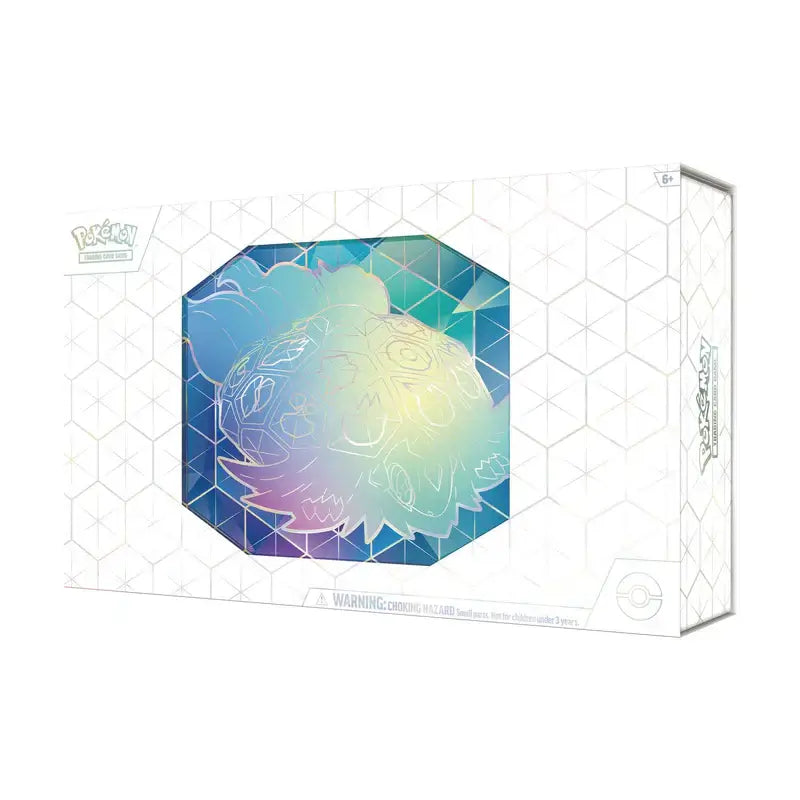 Terapagos EX Ultra-Premium Collection box featuring Legendary Pokémon with Terastal energy in its Stellar Form for Pokémon TCG enthusiasts.