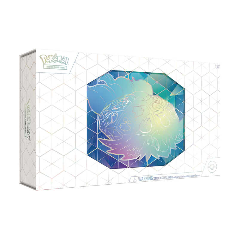 Terapagos EX Ultra-Premium Collection featuring Legendary Pokémon card with Terastal energy design.